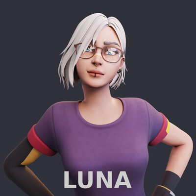 LUNA | Персонаж для проекта