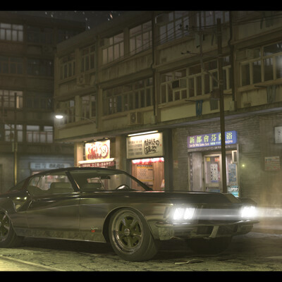 Buick Riviera 1972 таинственный город.