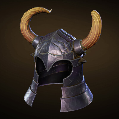 Stylized helm