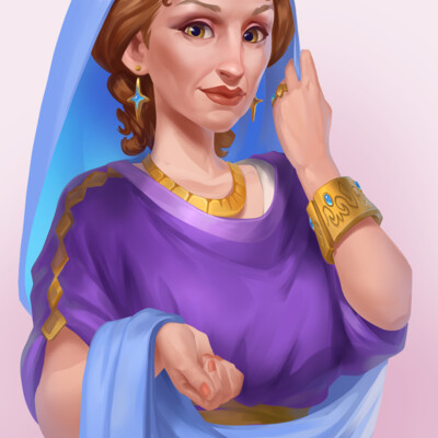 Некая римская дама