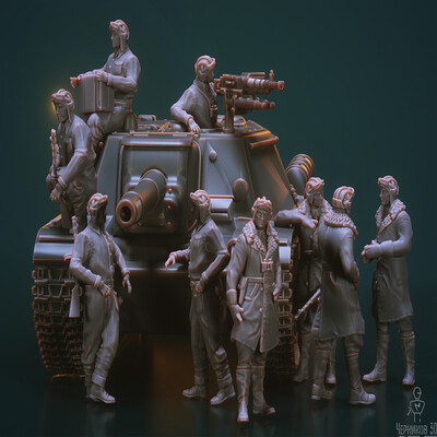 советские солдаты