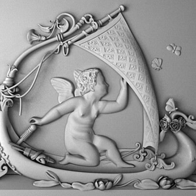 Cupidon - Гравюра