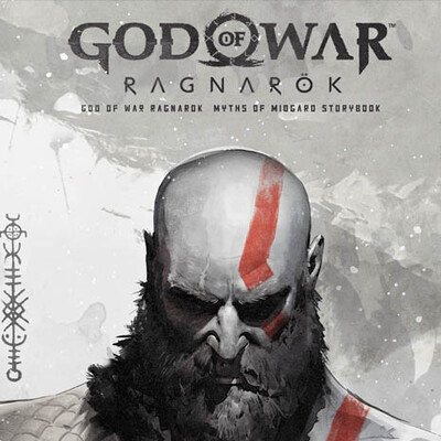 God Of War Ragnarök - Myths of Midgard KEY ARTS Часть первая