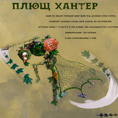 Плющ хантер / ivy hunter