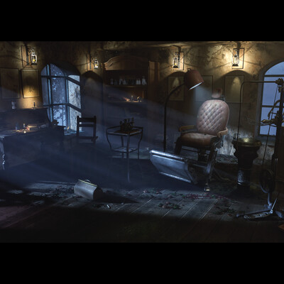 The abandoned dentist's oficce