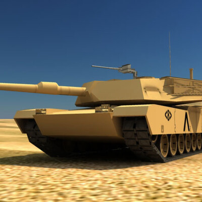 M1A2_lowpoly
