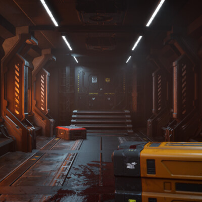 Sci-Fi space station
