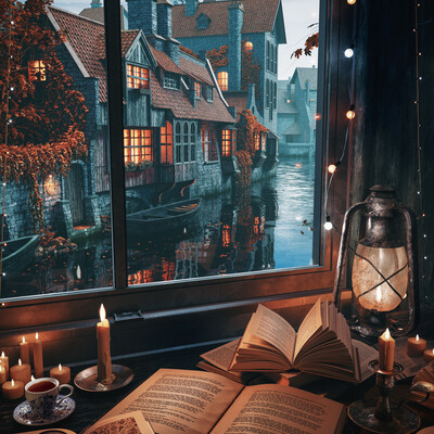 Виктор Тверитин – Рендер дня «Evening in Bruges»