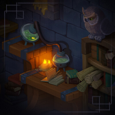 Wizard's room
