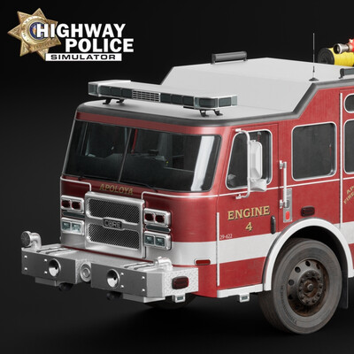 Пожарная машина | Highway Police Simulator