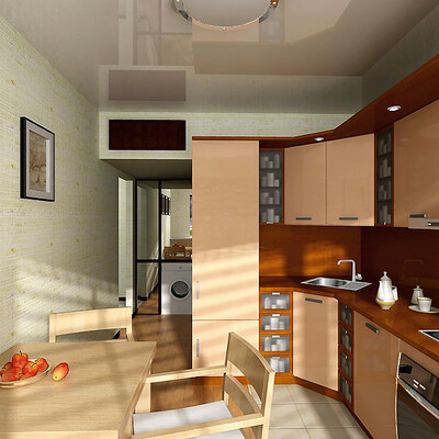 Unpretentious kitchen