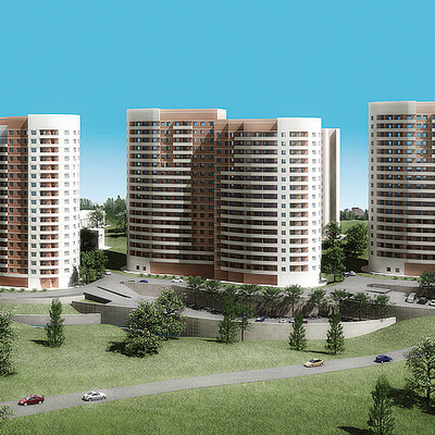 Complex of houses