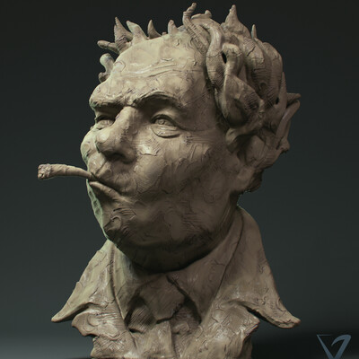 smoking man