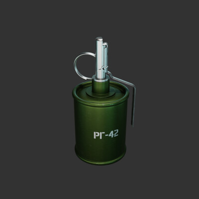 РГ-42. Советская наступательная ручная осколочная граната. 2024