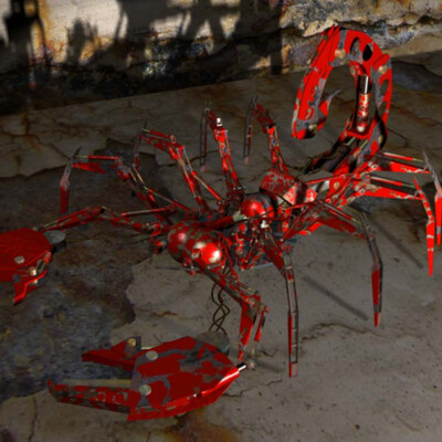 Механический скорпион
