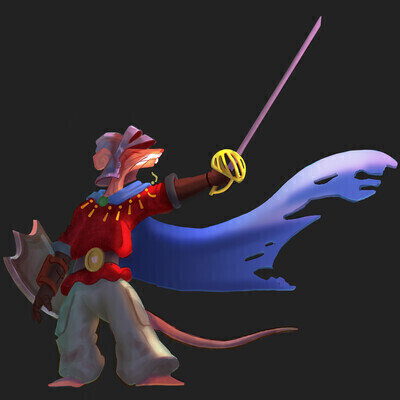 Ratty, the knight