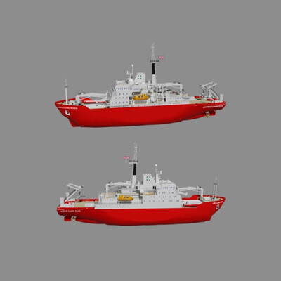 Icebreaker RRS James Clark Ross