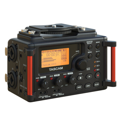 Четырёхтрековой аудиорекордер DR-60D MKII для камер DSLR.