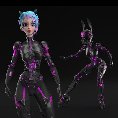 Cyborg girl