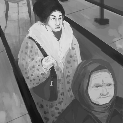 Спускаясь в пещеру