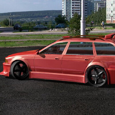 БЭХА (BMW5 touring+tuning)