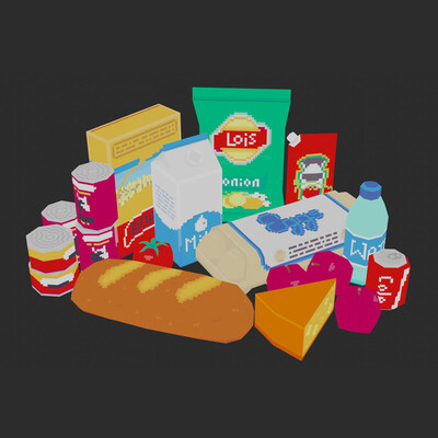 Food Pixel Art