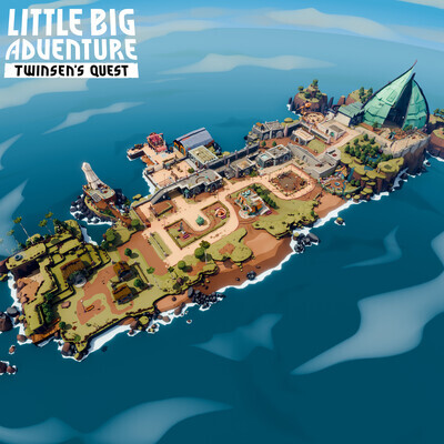 Little Big Adventure - Twinsen's Quest: Визуализация карт