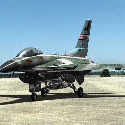 самолёт F16