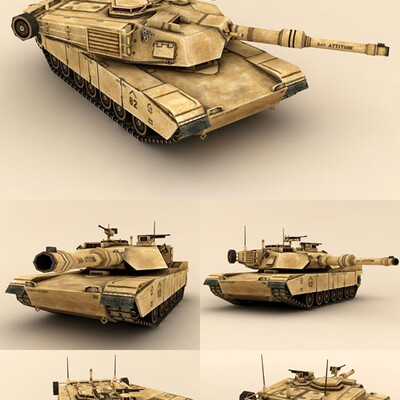 танк Abrams M1 A2