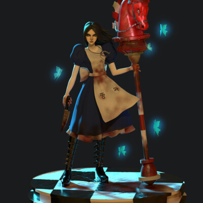 Alice Liddell. Alice madness returns fanart