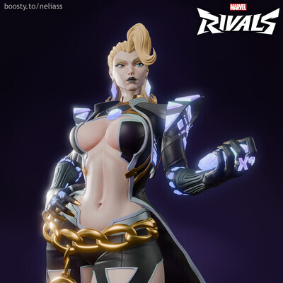 Emma Frost X-Revolution | Marvel Rivals Fan Art