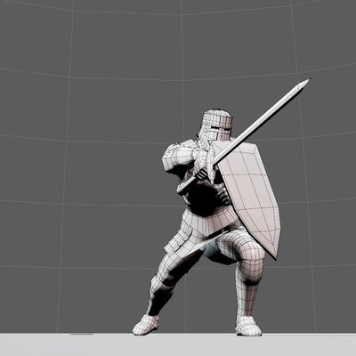 rig + keyframe animation