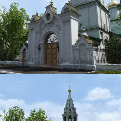 Московский дворик
