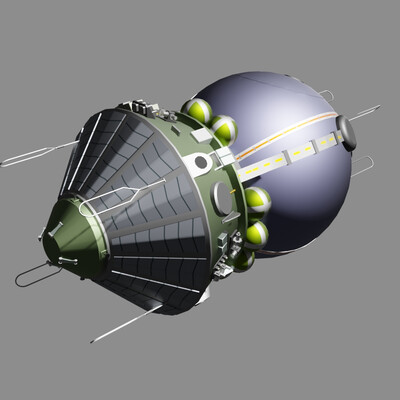 Восток-1, космический корабль Юрия Гагарина.