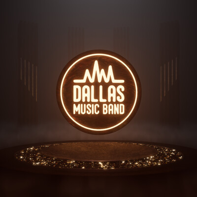 Into the Dark - Visual for Dallas Music Band (Смотреть в 4к)