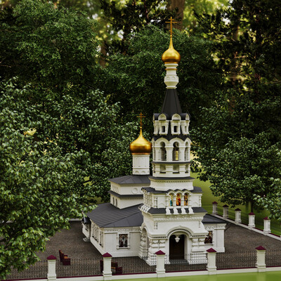 Ильинский храм ,Москва
