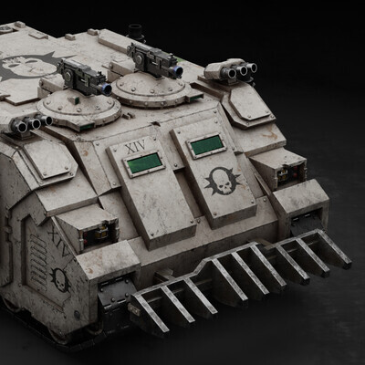 Warhammer 40000 - Rhino - Death Guard