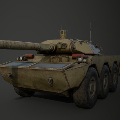 Колесный танк AMX-10RC