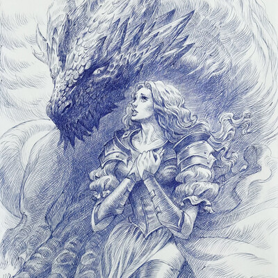 Fantasy dragon