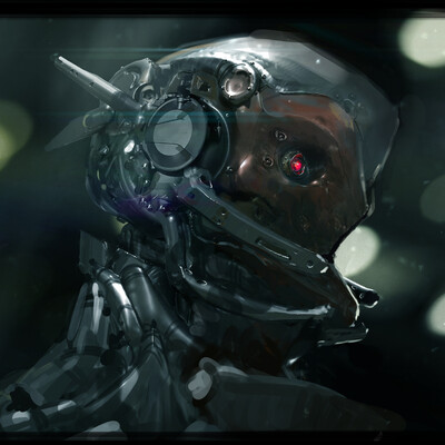Robot head practic