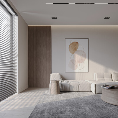 Minimalistic interior design