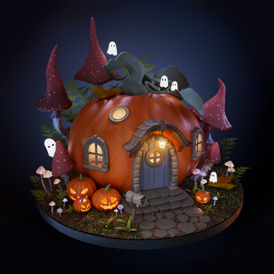 Pumpkin house