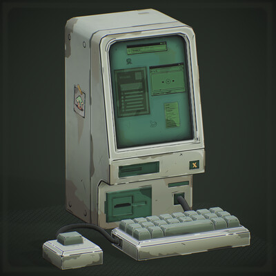 Stylized Old PC