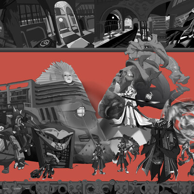 Работа на конкурс Концепт Артист RPG