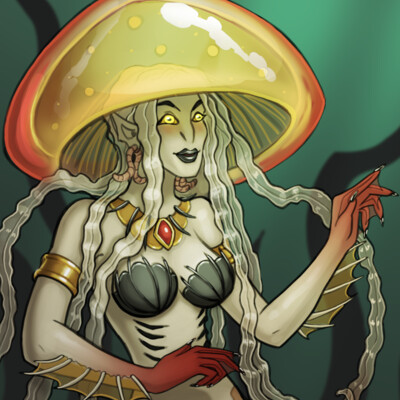 Jellyfish lady