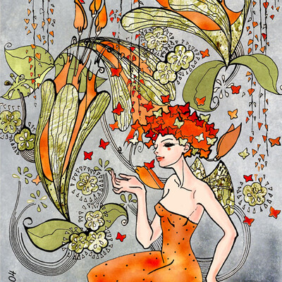 Poisonous butterflies.