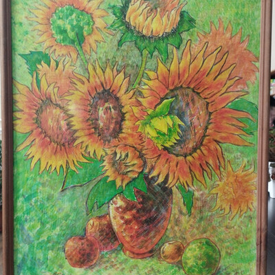 Подсолнухи
