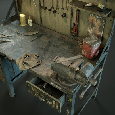 Textured Workbench