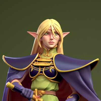 Deedlit-Record of Lodoss War Fanart