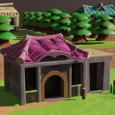 Mabe Village rom the game The Legend of Zelda: Link's Awakening